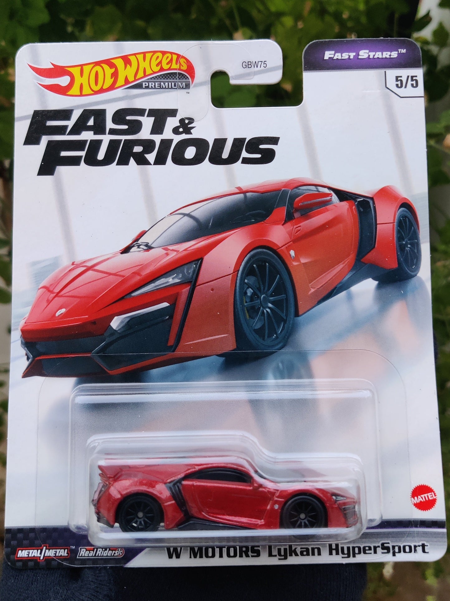 W Motors Lykan HyperSport Hot Wheels Fast & Furious FAST STARS 1:64 Scale