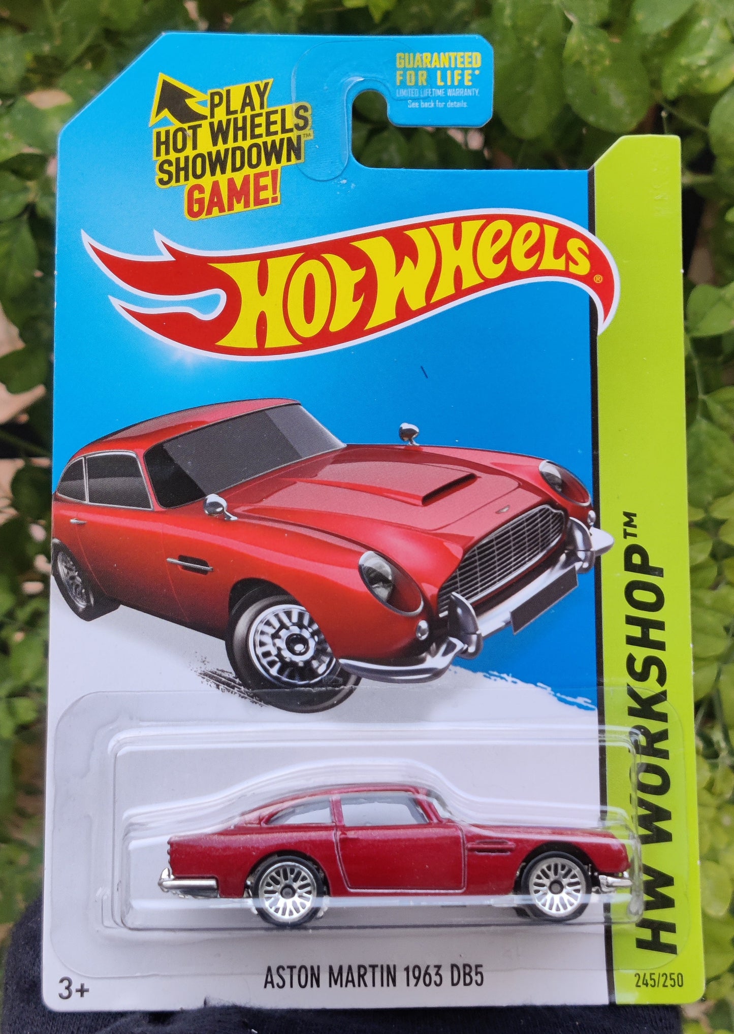 Aston Martin 1963 DB5 #245 * RED * 2015 Hot Wheels