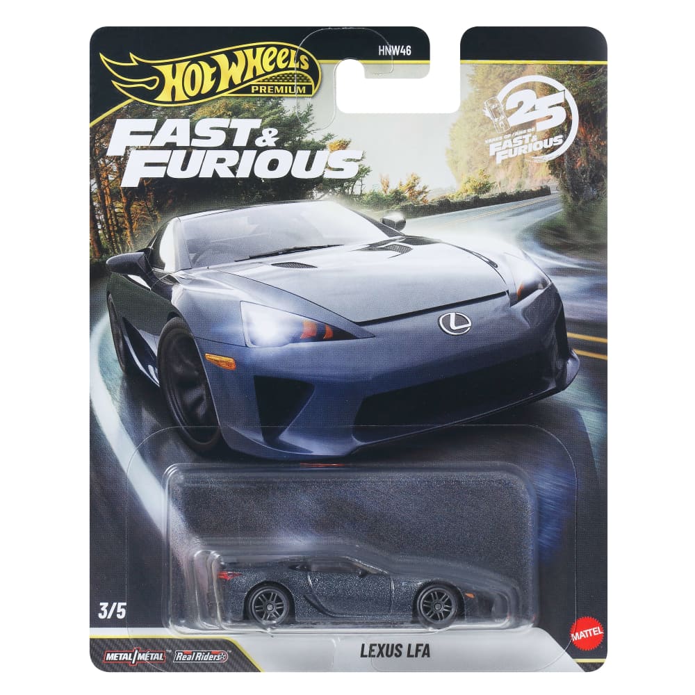 Hot Wheels 2026 Fast & Furious 25th Anniversary Case R Lexus LFA
