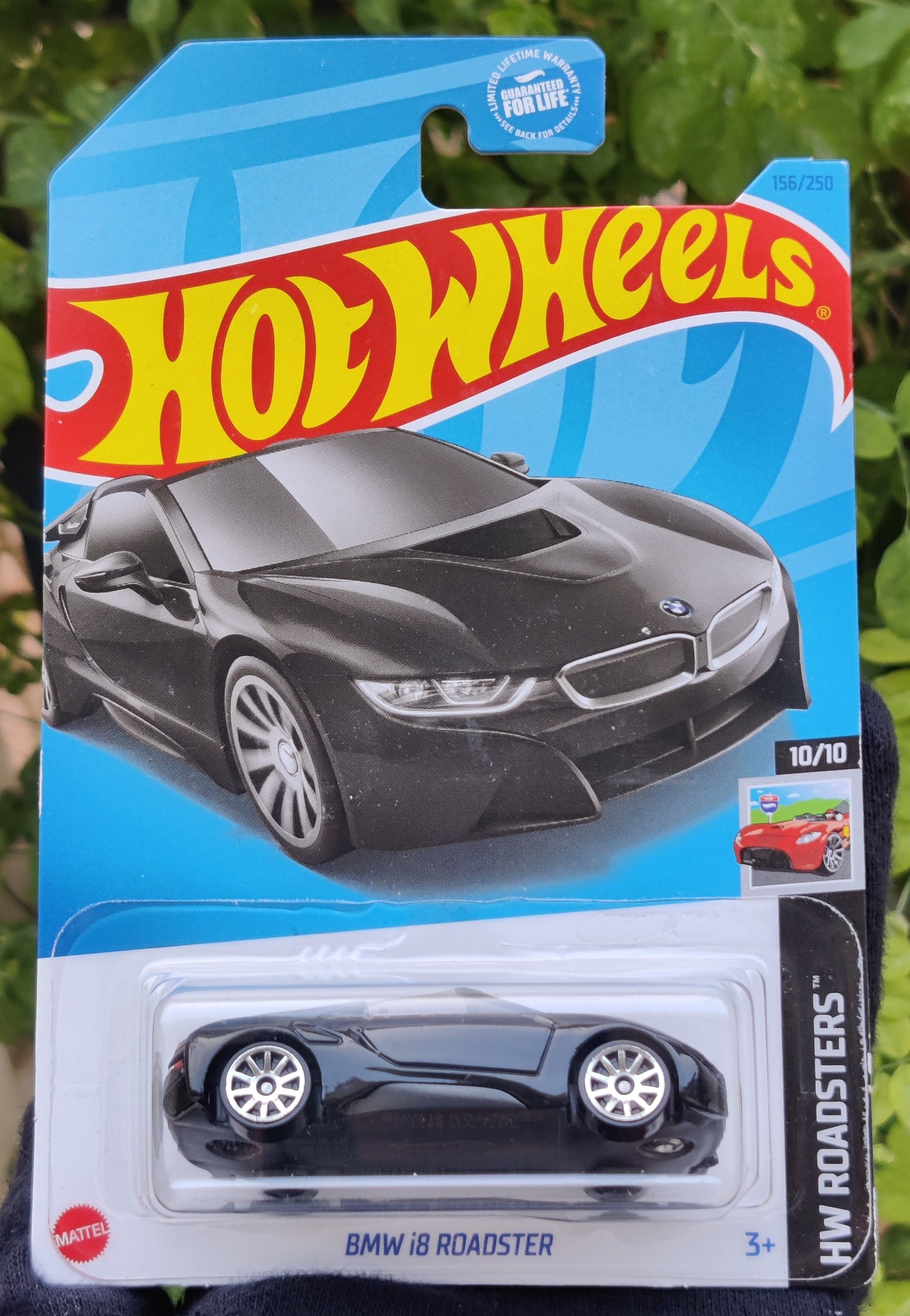 BMW i8 Roadster #156 Black 2023 Hot Wheels