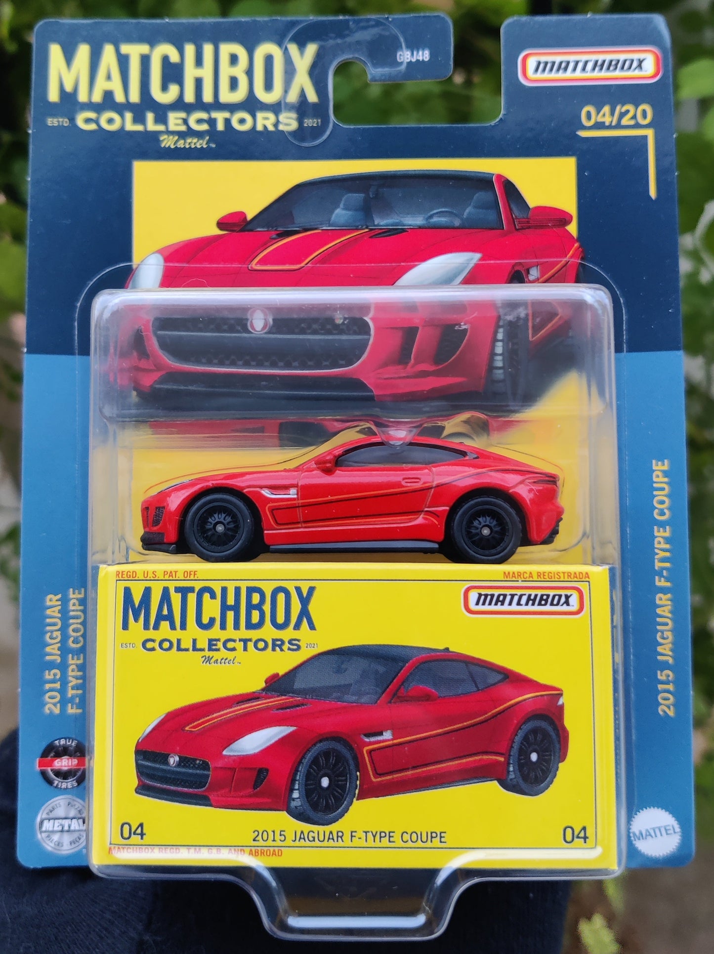 2015 Jaguar F-Type Coupe * RED * Matchbox Collectors Series Case L