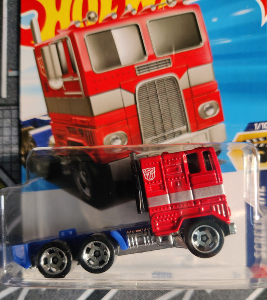 Optimus Prime Transformers #27 Mainline 2026 Hot Wheels Case B
