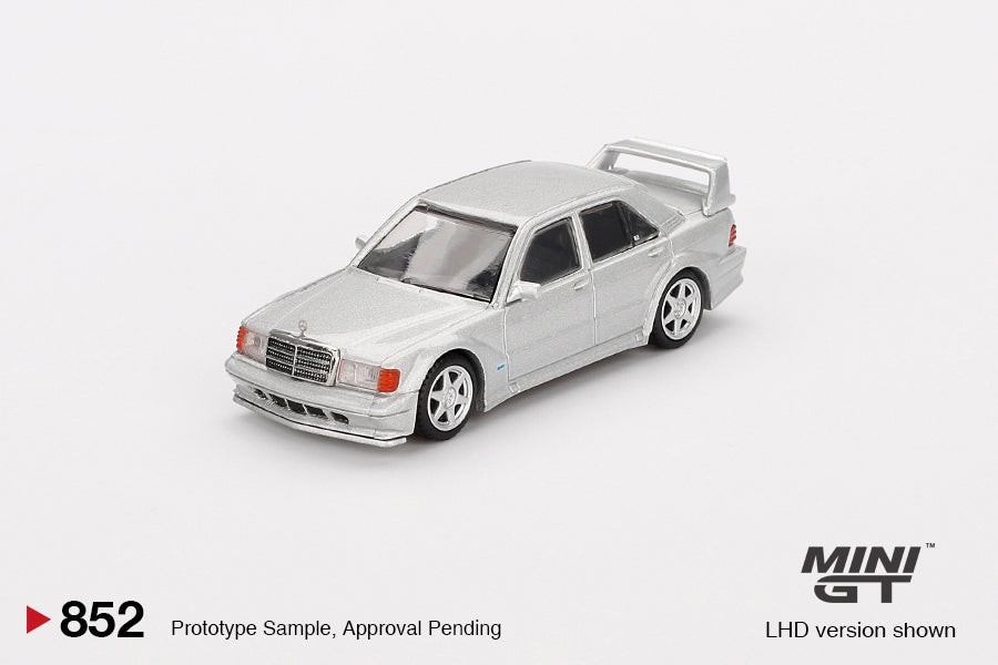 Mini GT Mercedes-Benz 190E 2.5-16 Evolution II Astral Silver #852