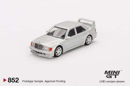 Mini GT Mercedes-Benz 190E 2.5-16 Evolution II Astral Silver #852