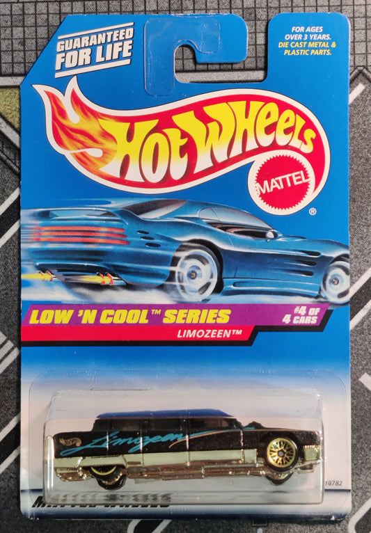  1998 Low 'N Cool Series LIMOZEEN (Black) Hot Wheels