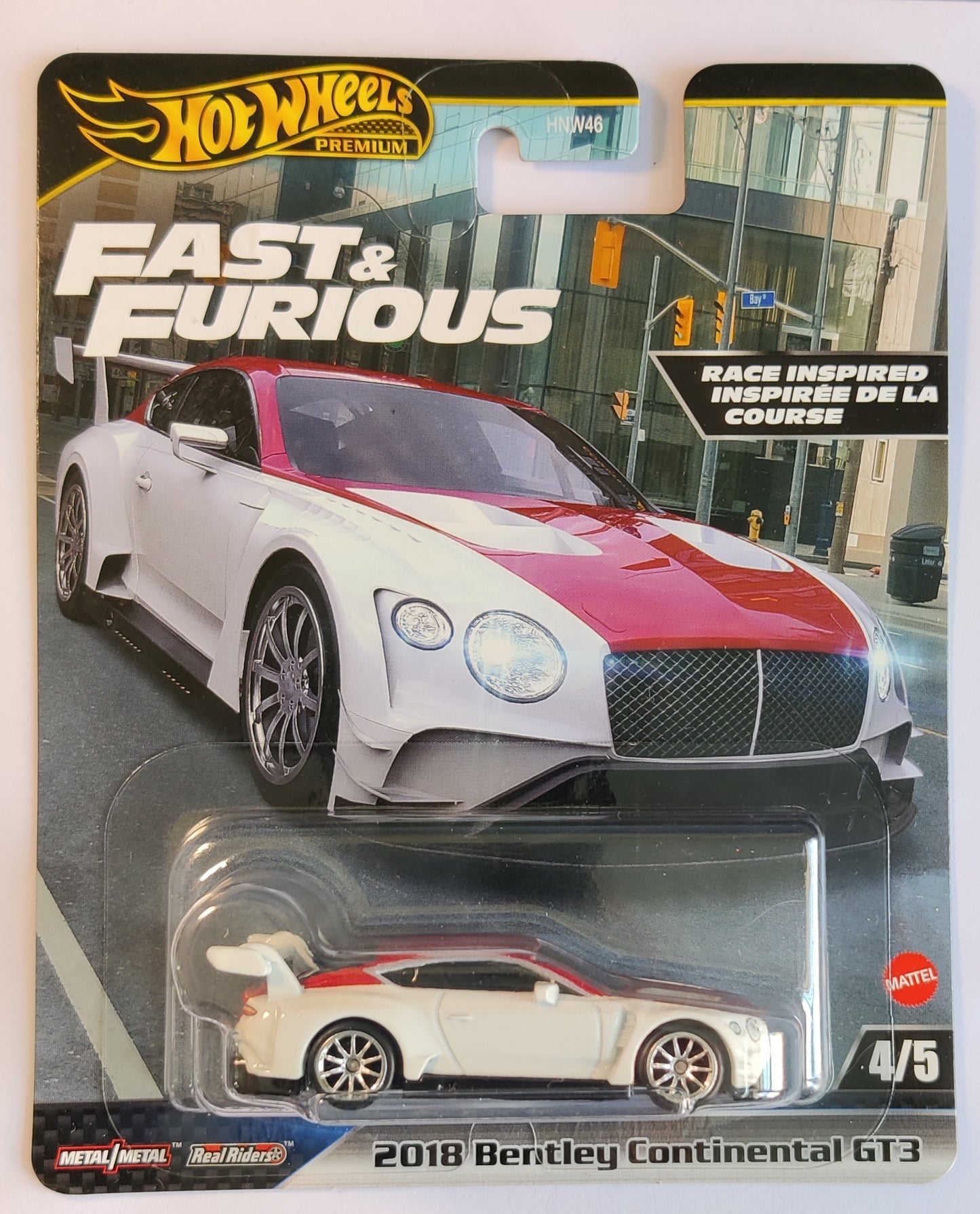 2018 Bentley Continental GT3 - 2024 Hot Wheels Premium Fast & Furious Case H