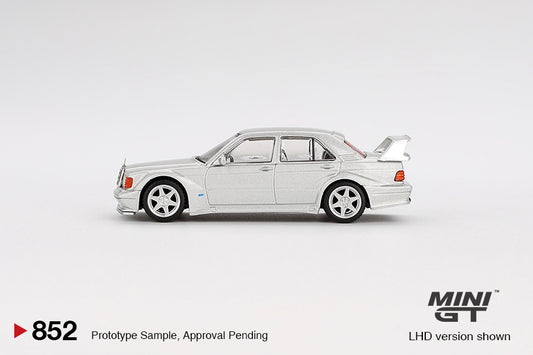 Mini GT Mercedes-Benz 190E 2.5-16 Evolution II Astral Silver #852