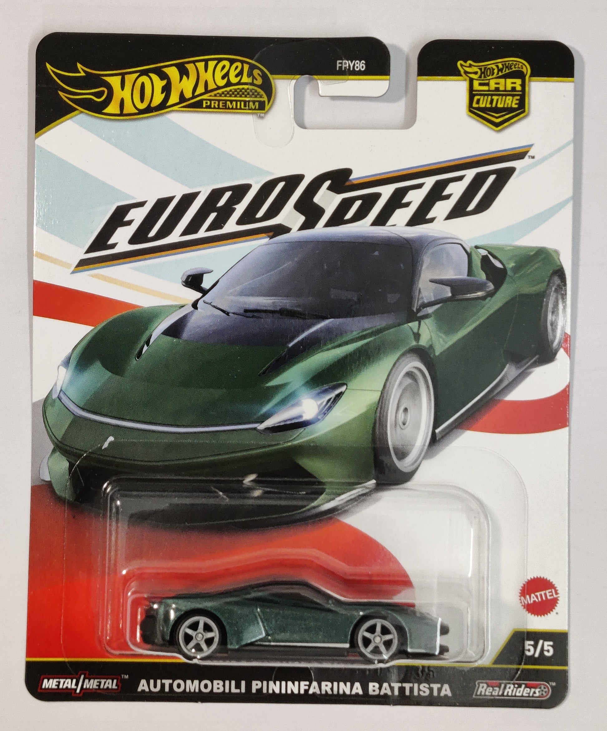 Euro Speed Automobili Pininfarina Battista Hot Wheels 2025 Car Culture 