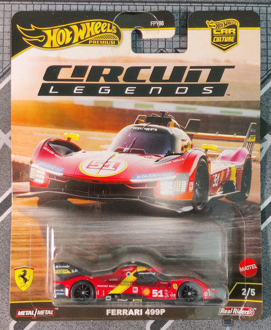 Ferrari 499P - 2025 Hot Wheels Car Culture Circuit Legends Case K