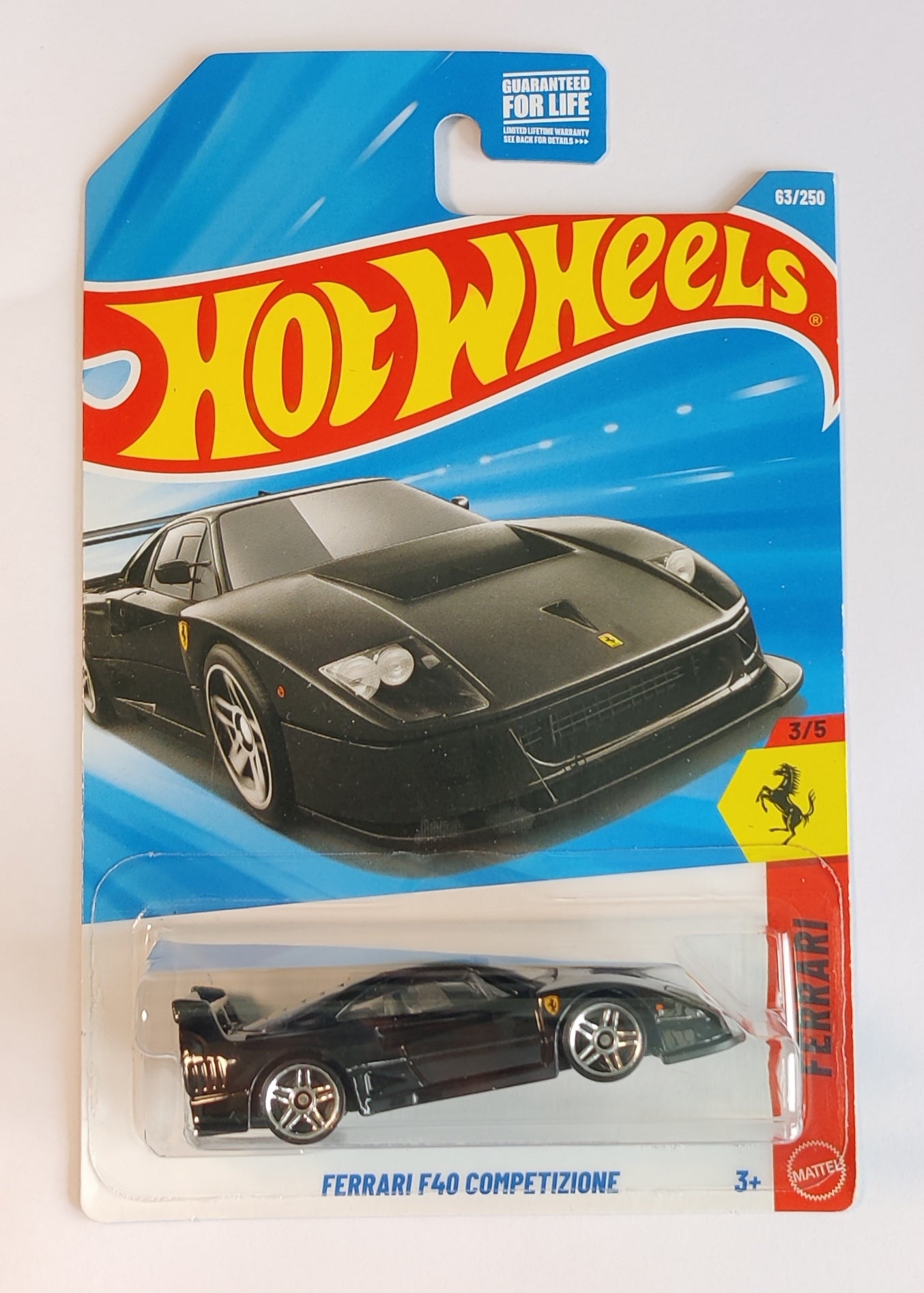 Ferrari F40 Competizione #63 Black 2026 Hot Wheels