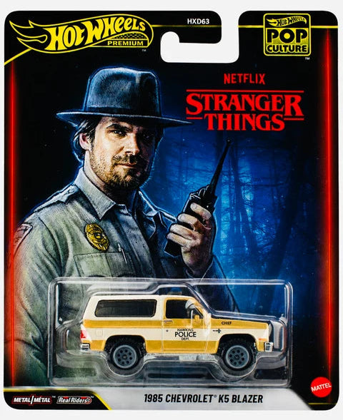 Hot Wheels 2026 Pop Culture Case S Stranger Things ’85 Chevrolet K5 Blazer