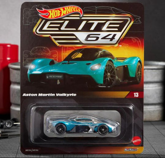 Hot Wheels Elite 64 Aston Martin Valkyrie 164 scale imported all india delivery available