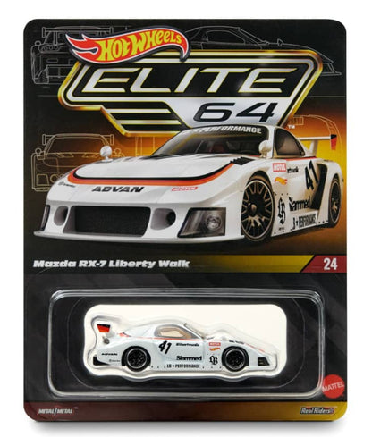 Hot Wheels Elite 64 Mazda RX-7 Liberty Walk