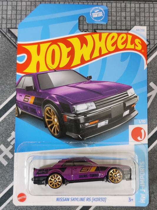 Hot Wheels Nissan Skyline RS (KDR30) Purple