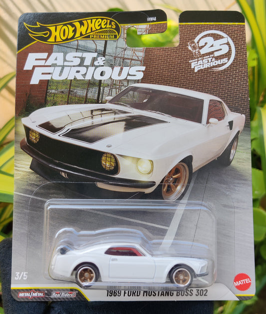 1969 Ford Mustang Boss 302 Hot Wheels 25th Anniversary Fast & Furious 2026 Case N