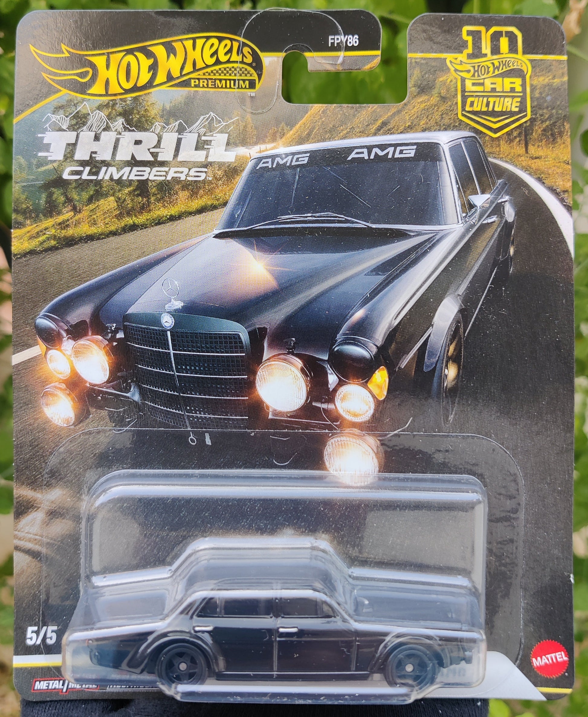 Mercedes-Benz 300 SEL 6.8 AMG - 2026 Hot Wheels Car Culture THRILL CLIMBERS