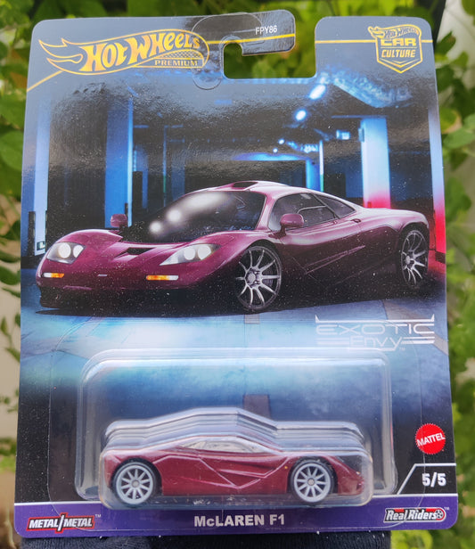 McLaren F1 2023 Car Culture Hot Wheels