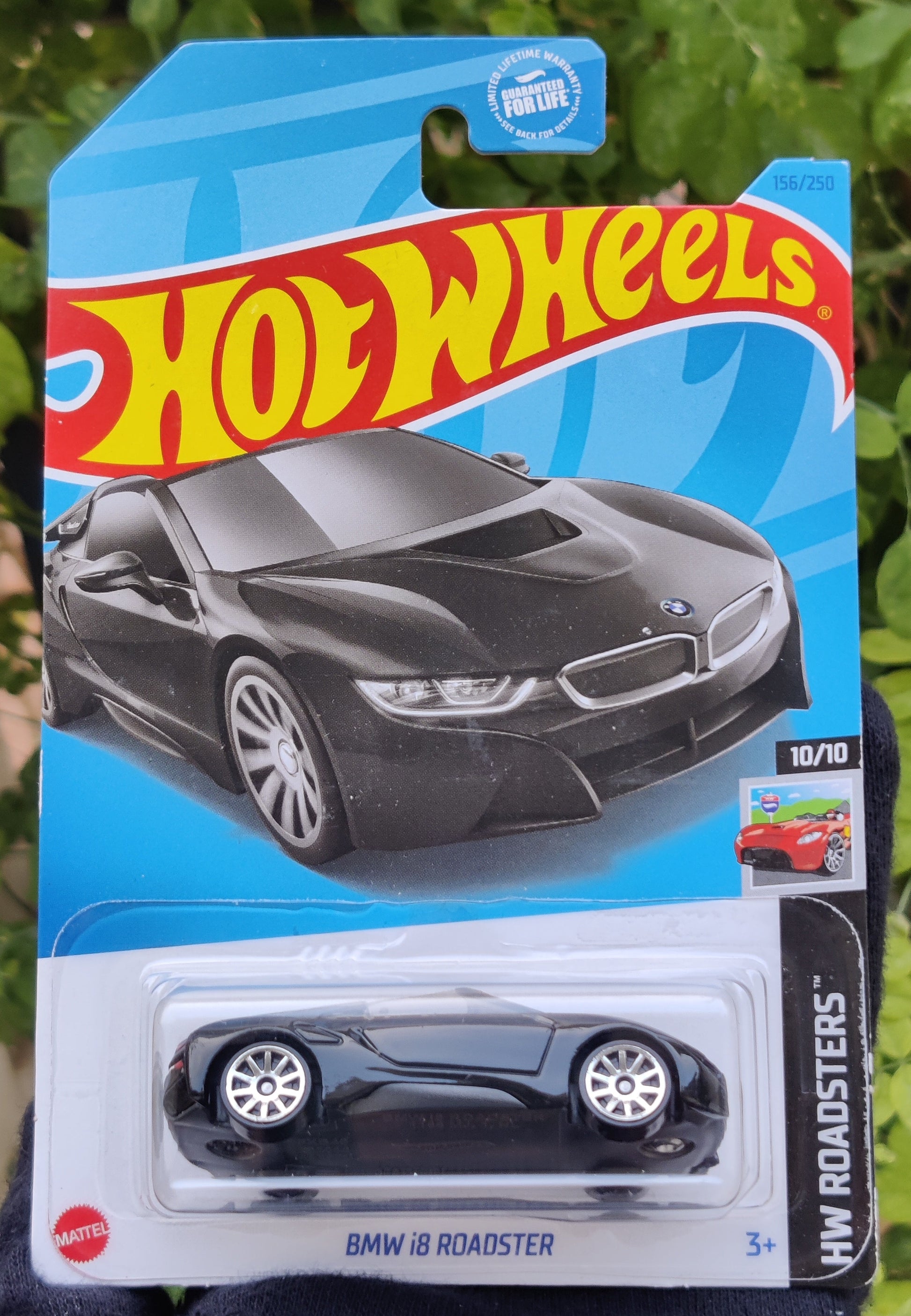 BMW i8 Roadster #156 Black 2023 Hot Wheels