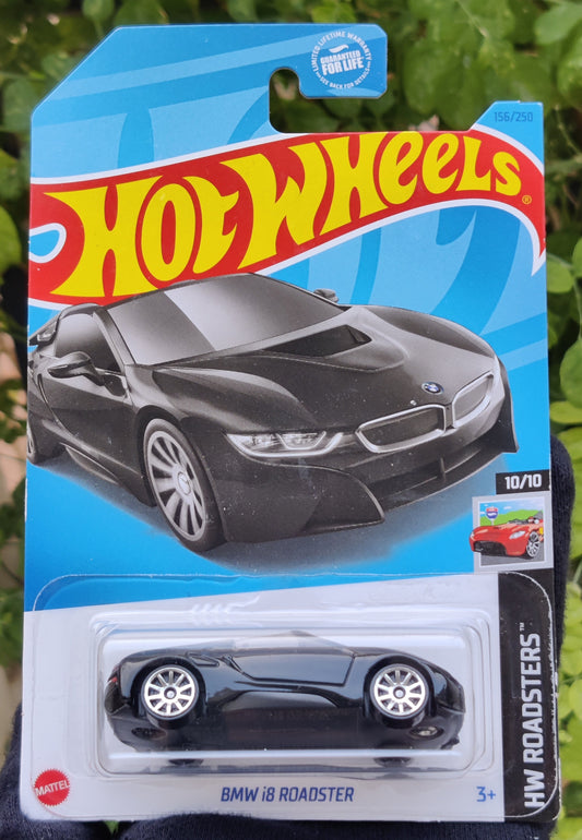 BMW i8 Roadster #156 Black 2023 Hot Wheels