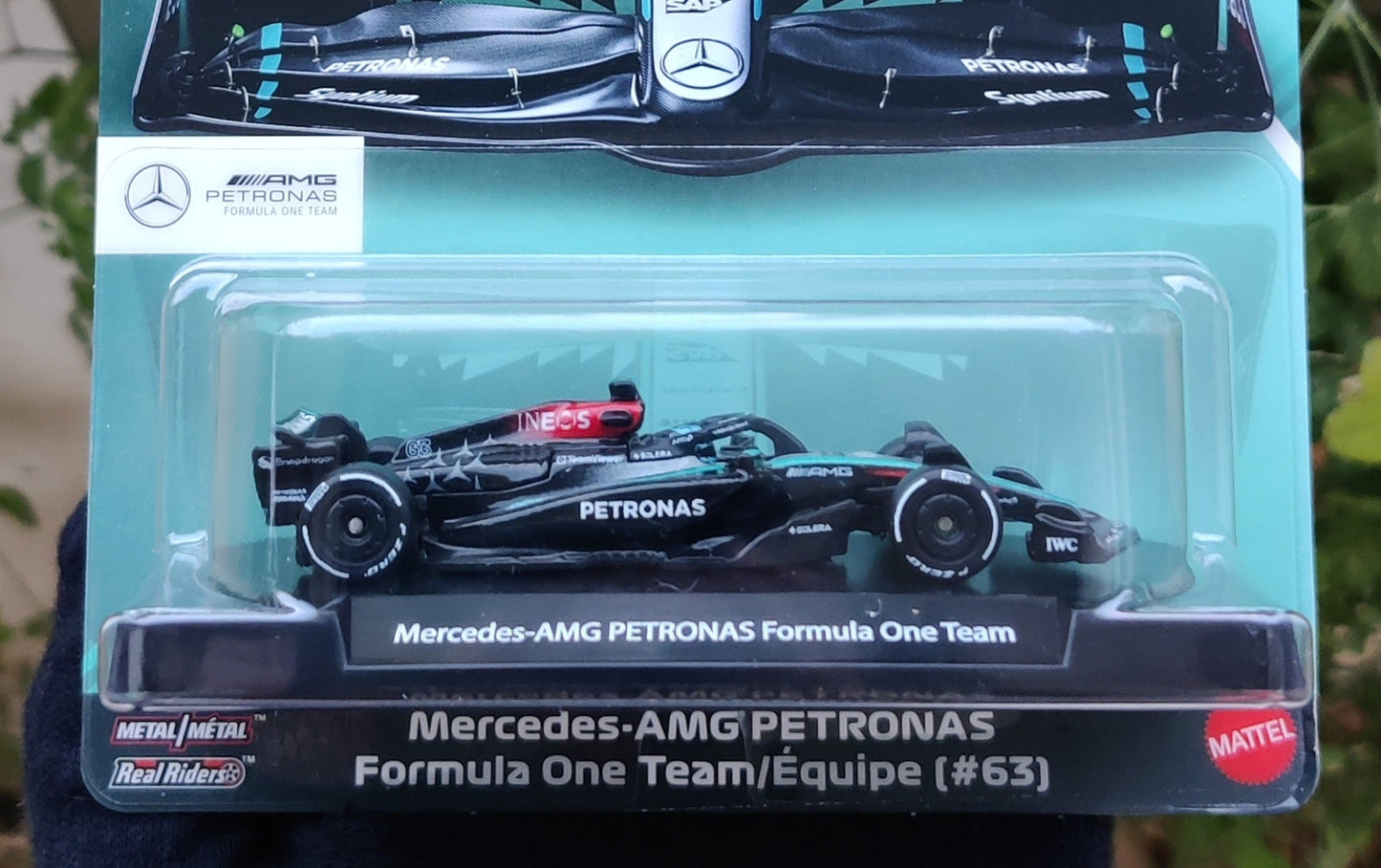 Mercedes-AMG Petronas #63 George Russell 2025 Hot Wheels Formula 1 - 2024 Series