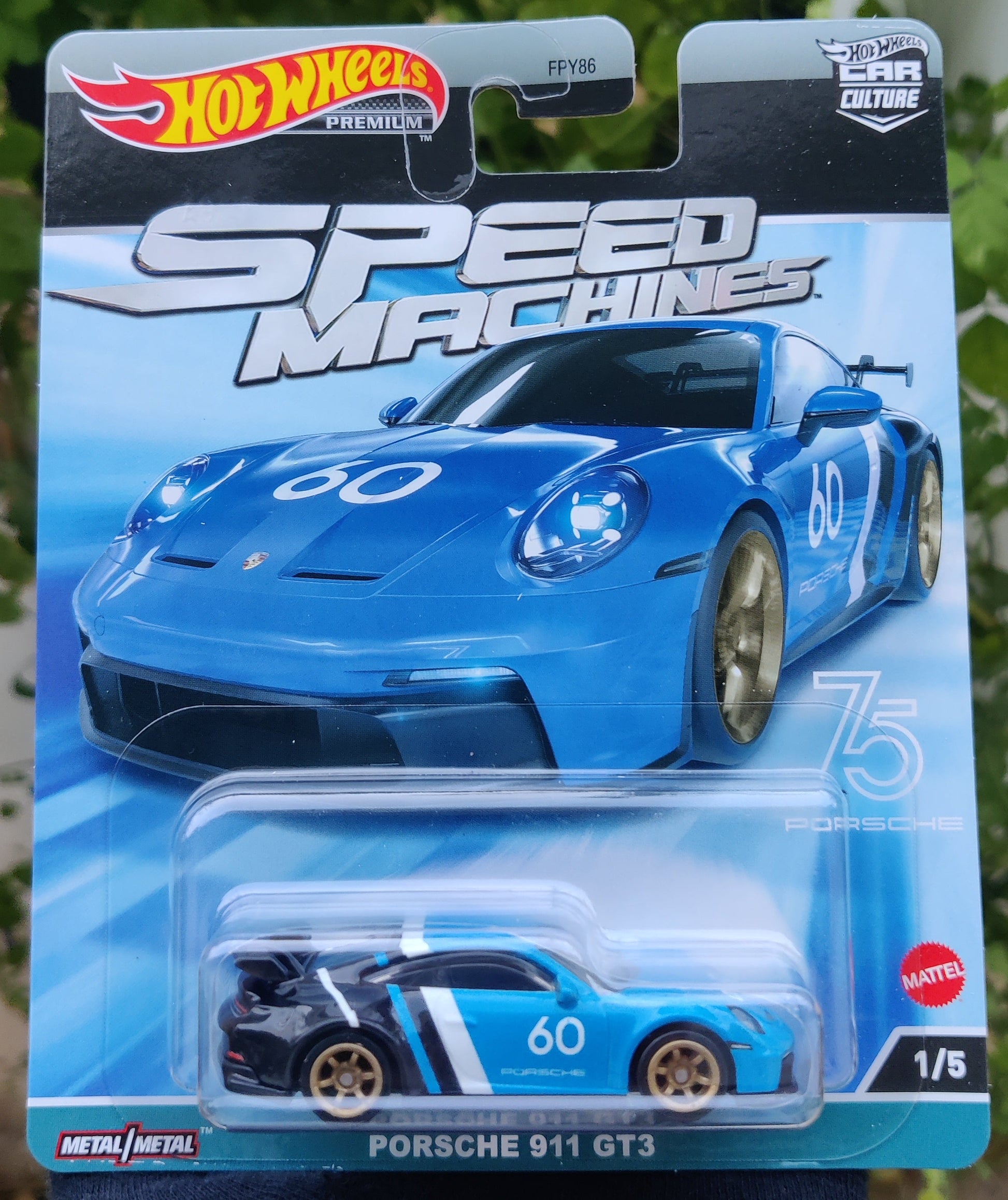 Porsche 911 GT3 * 2023 Hot Wheels Car Culture SPEED MACHINES Case A
