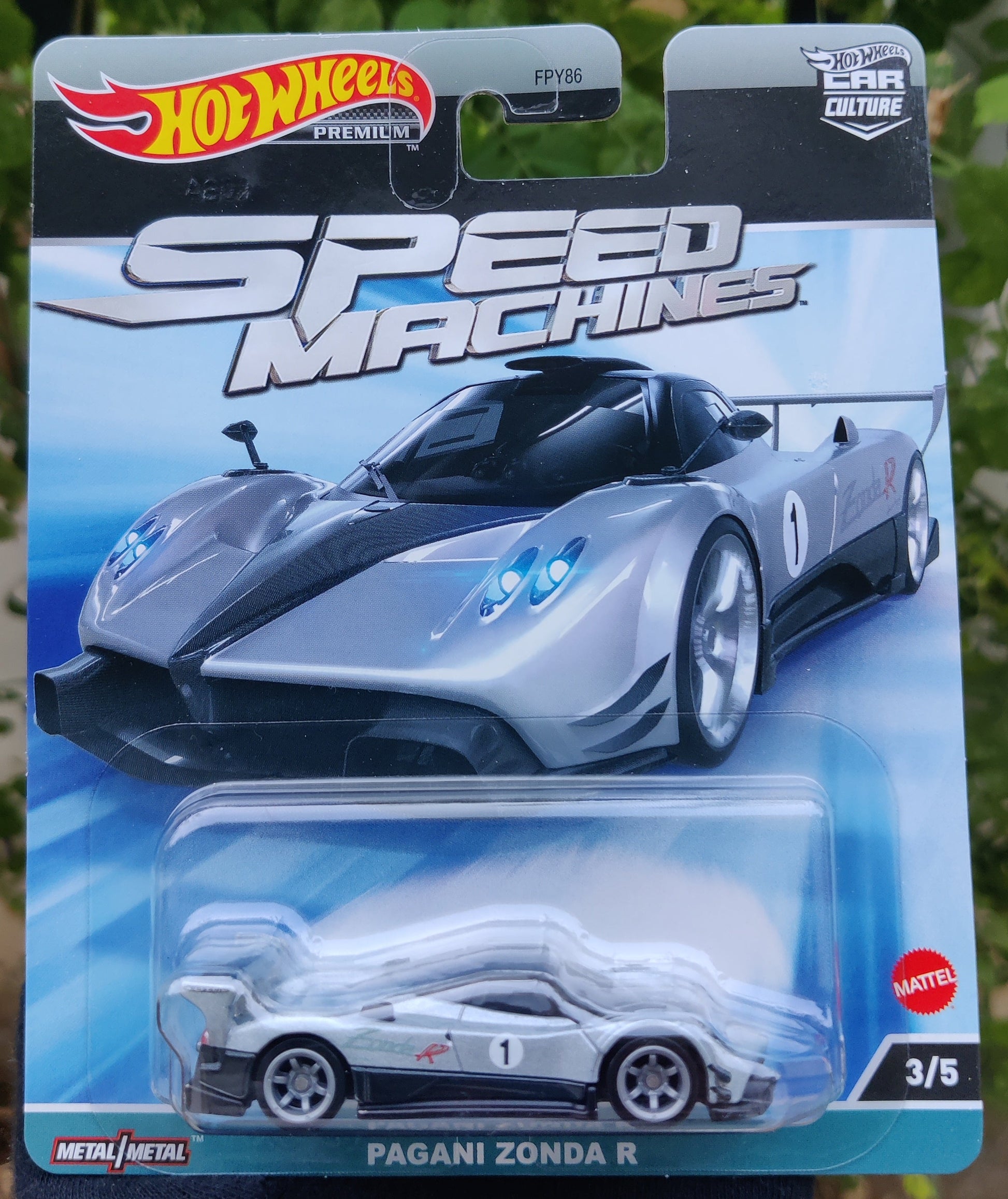 Pagani Zonda R #3 * 2023 Hot Wheels Car Culture SPEED MACHINES Case A
