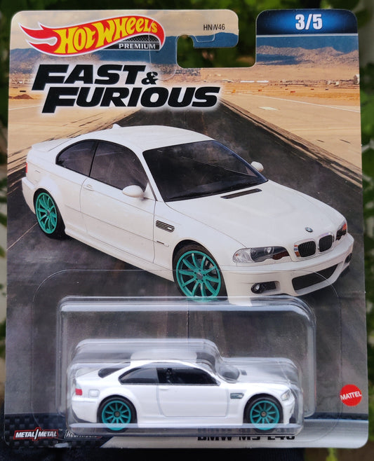 BMW M3 E46 * White * 2023 Hot Wheels Fast & Furious