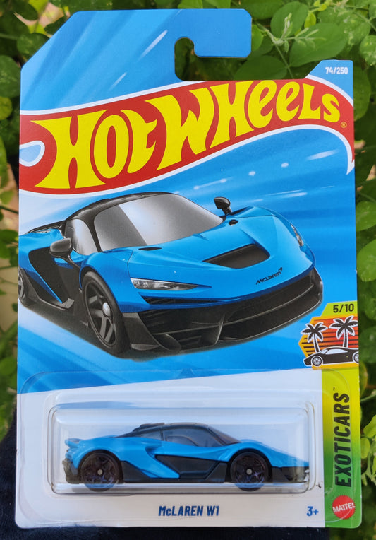 McLaren W1 #74 Blue 2026 Hot Wheels Case C