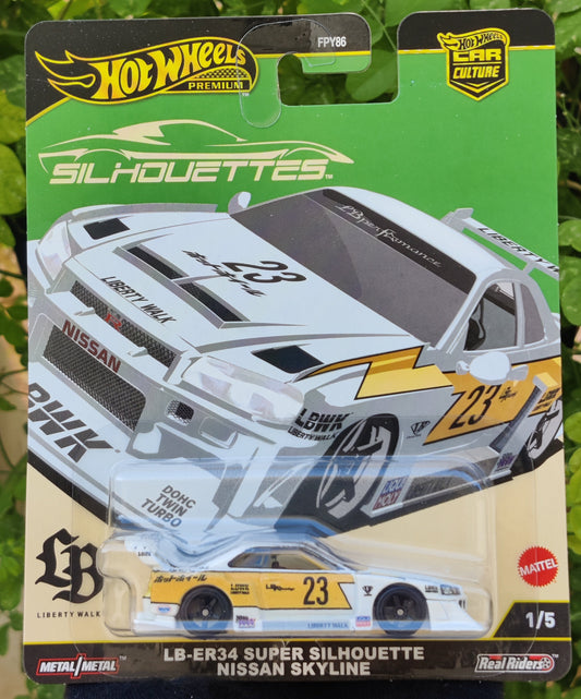 Nissan Skyline Super Silhouette LB-ER34 Hot Wheels