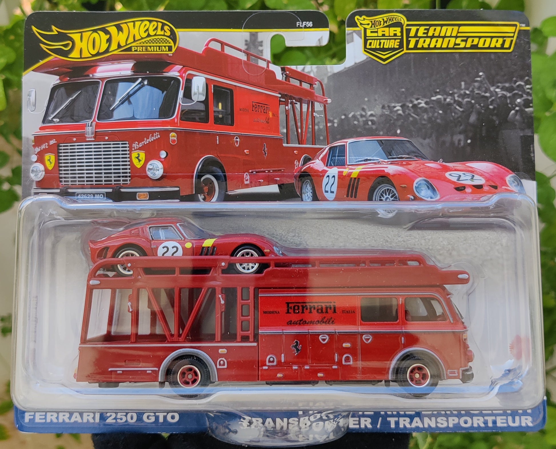 Ferrari 250 GT & Fiat 642 RNR Bartoletti - 2025 Hot Wheels Team Transport Car Culture