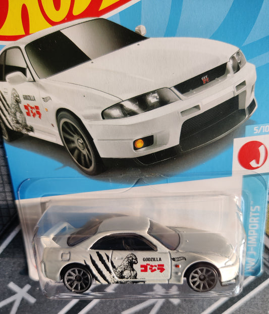 Nissan Skyline GT-R (BCNR33) Godzilla #96 Hot Wheels