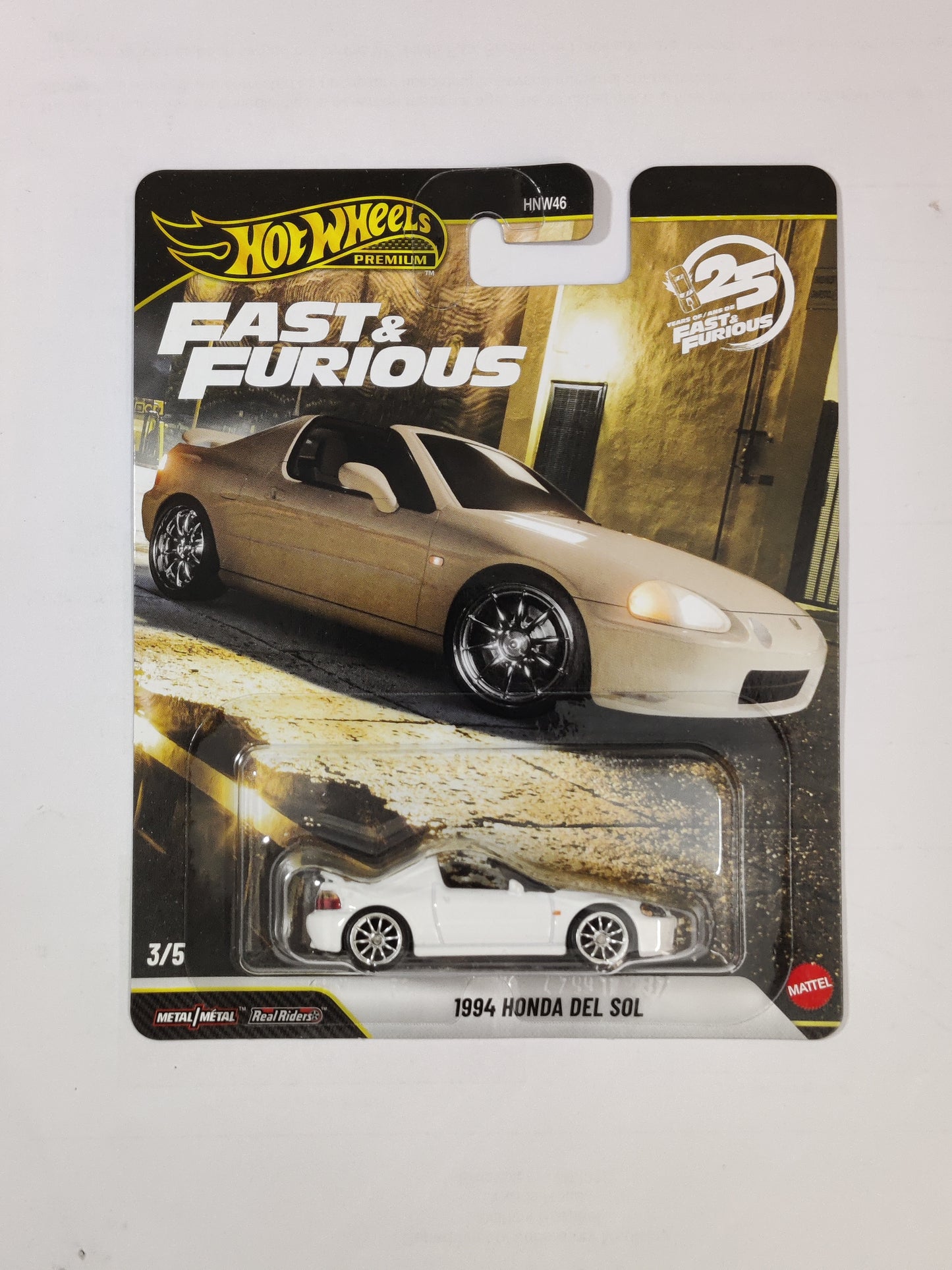 1994 Honda Del Sol - 2026 Hot Wheels Fast & Furious 25th Anniversary Case P
