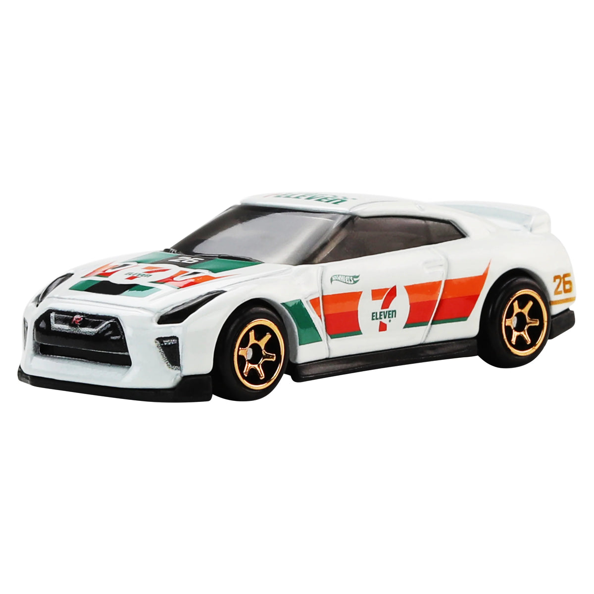 Hot Wheels Silver Series 7-Eleven 2017 Nissan GT-R (R35)
