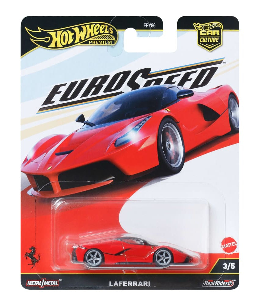 LaFerrari Ferrari Hot Wheels 2025 Car Culture Euro Speed