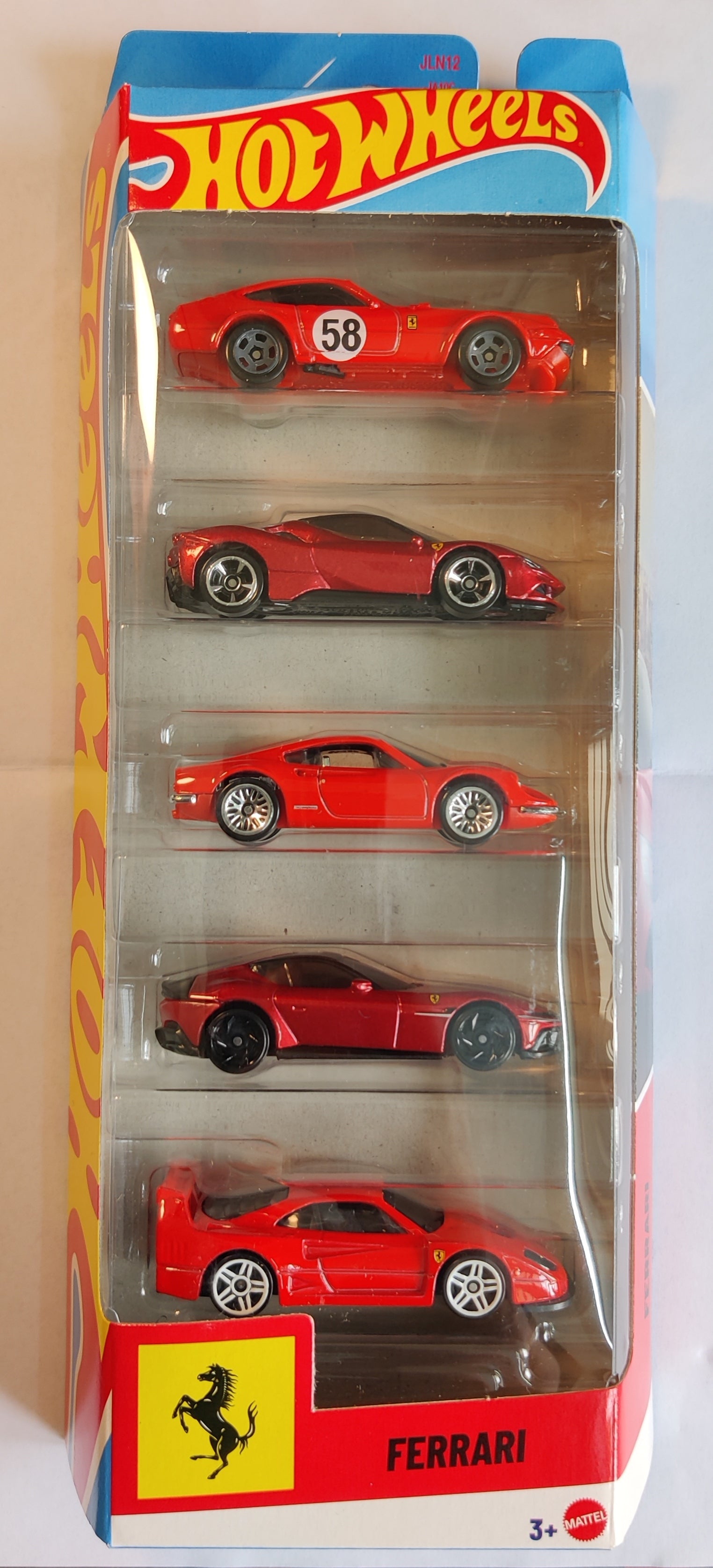 New Ferrari 5 Pack 2026 Hot Wheels Imported