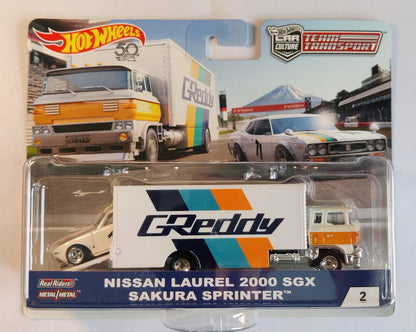 Nissan Laurel 2000 SGX Team Transport - Hot Wheels
