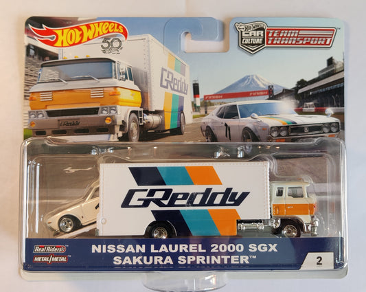 Nissan Laurel 2000 SGX Team Transport - Hot Wheels