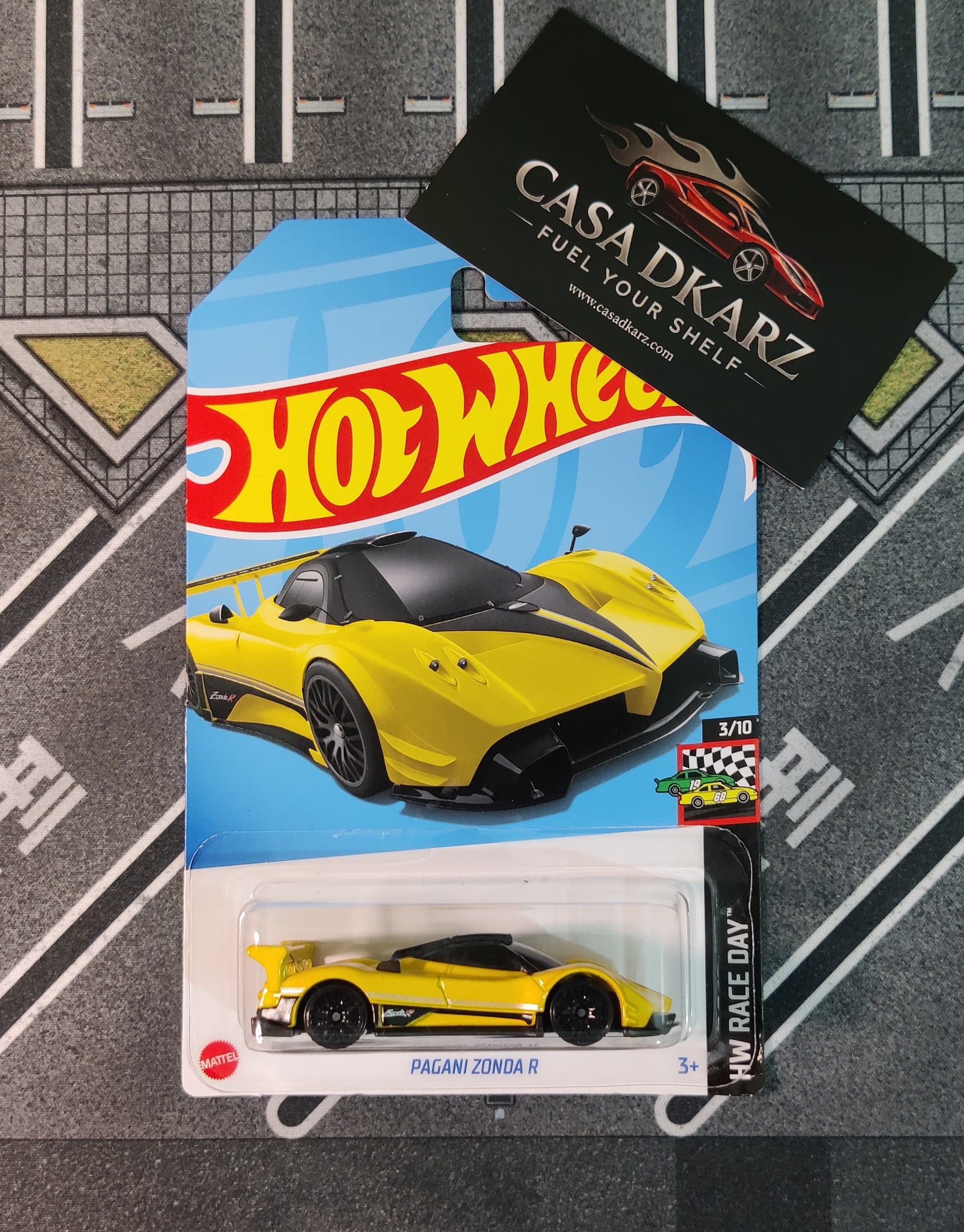 Pagani Zonda R #99 * Yellow * 2024 Hot Wheels Case K