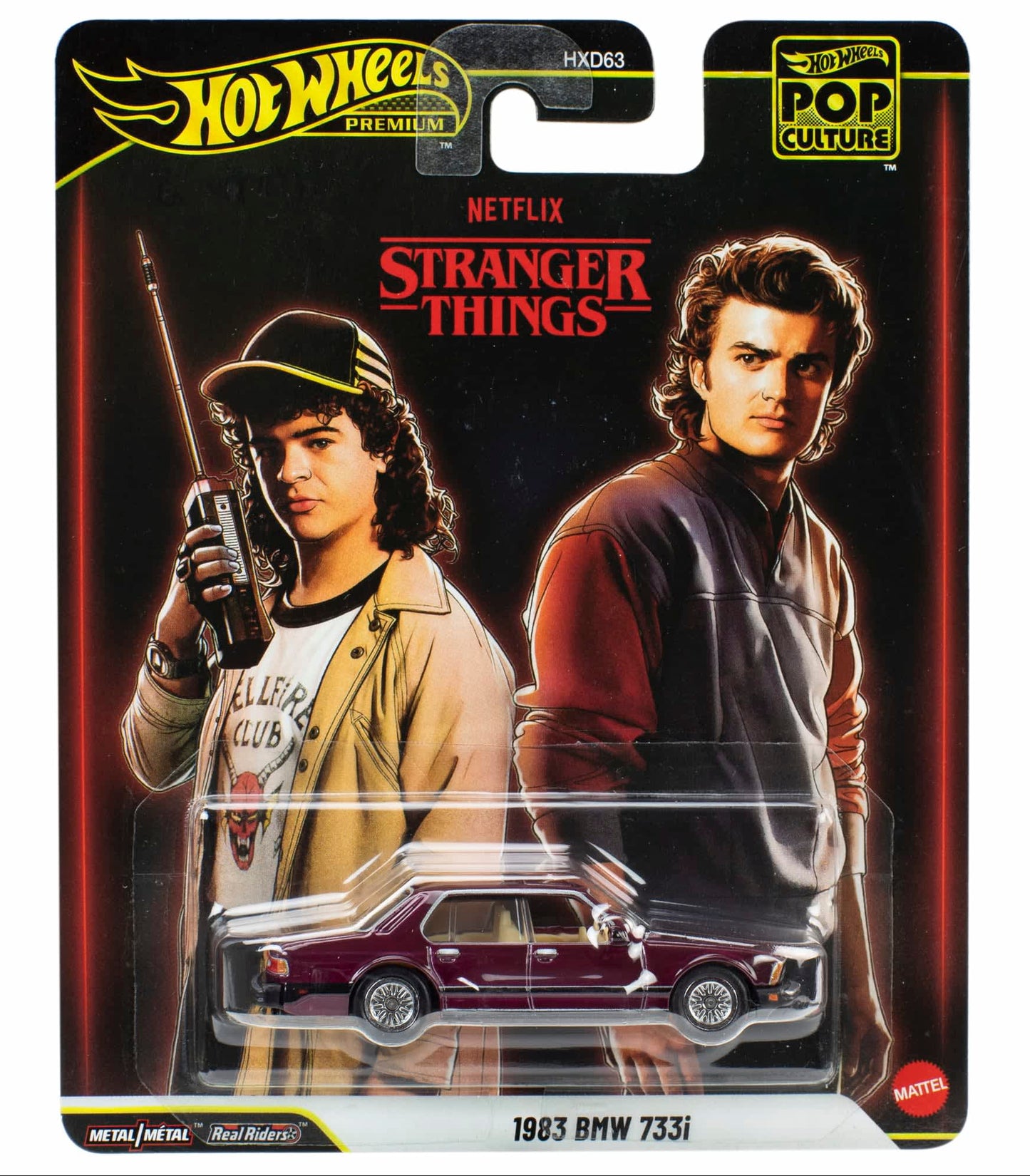 Stranger Things 1983 BMW 733i - 2026 Hot Wheels Premium Pop Culture Case N Imported | All india delivery 