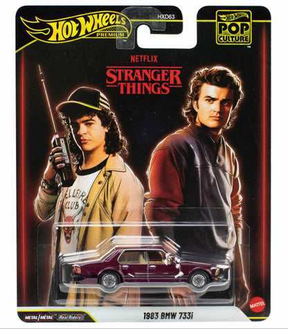 Stranger Things 1983 BMW 733i - 2026 Hot Wheels Premium Pop Culture Case N Imported | All india delivery 