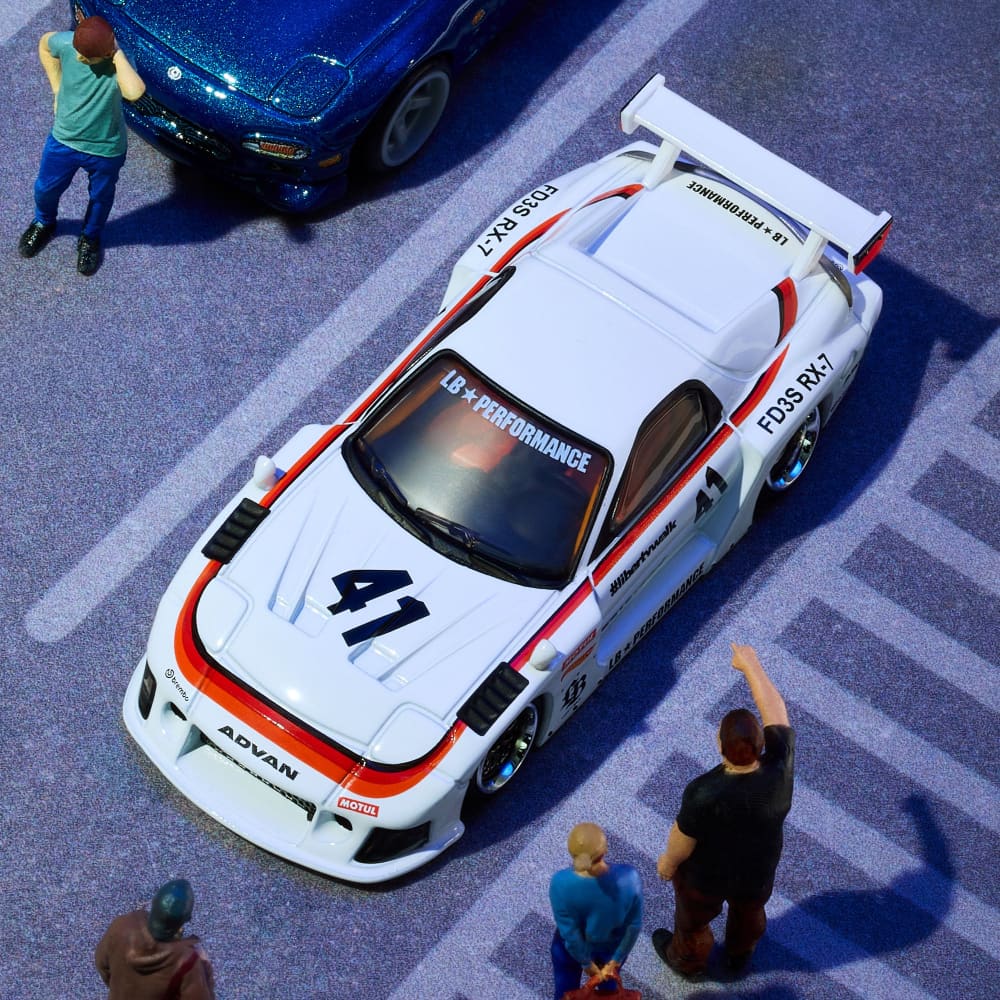 (Preorder) Hot Wheels Elite 64 Mazda RX-7 Liberty Walk