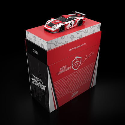 (Preorder) Hot Wheels x Robert Lewandowski x 1997 Porsche 911 GT1