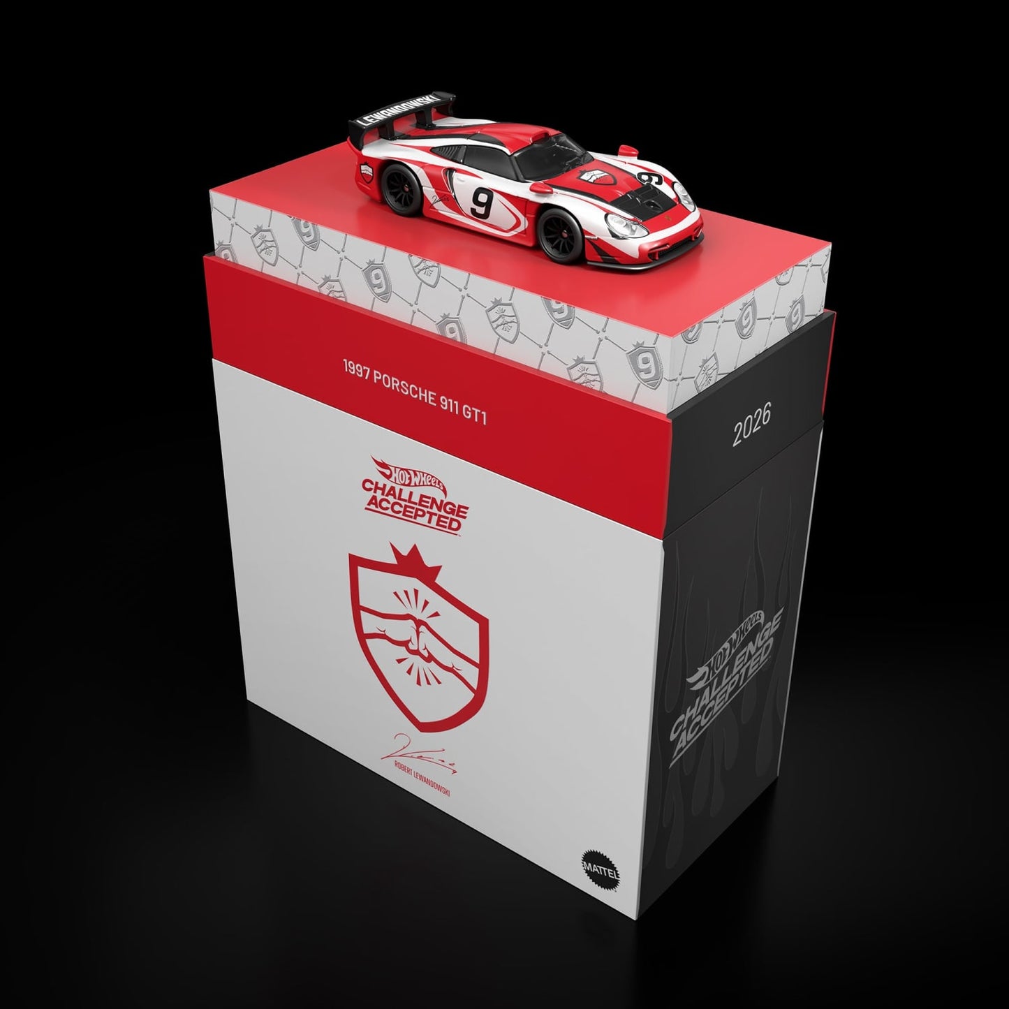 (Preorder) Hot Wheels x Robert Lewandowski x 1997 Porsche 911 GT1